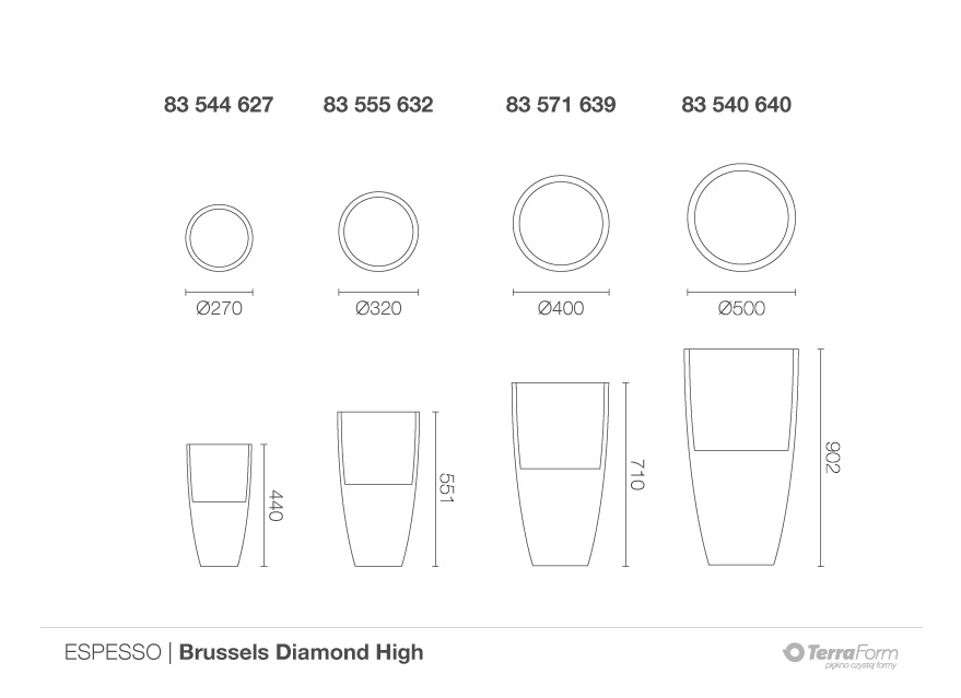 TerraForm | Donica Brussels Diamond High