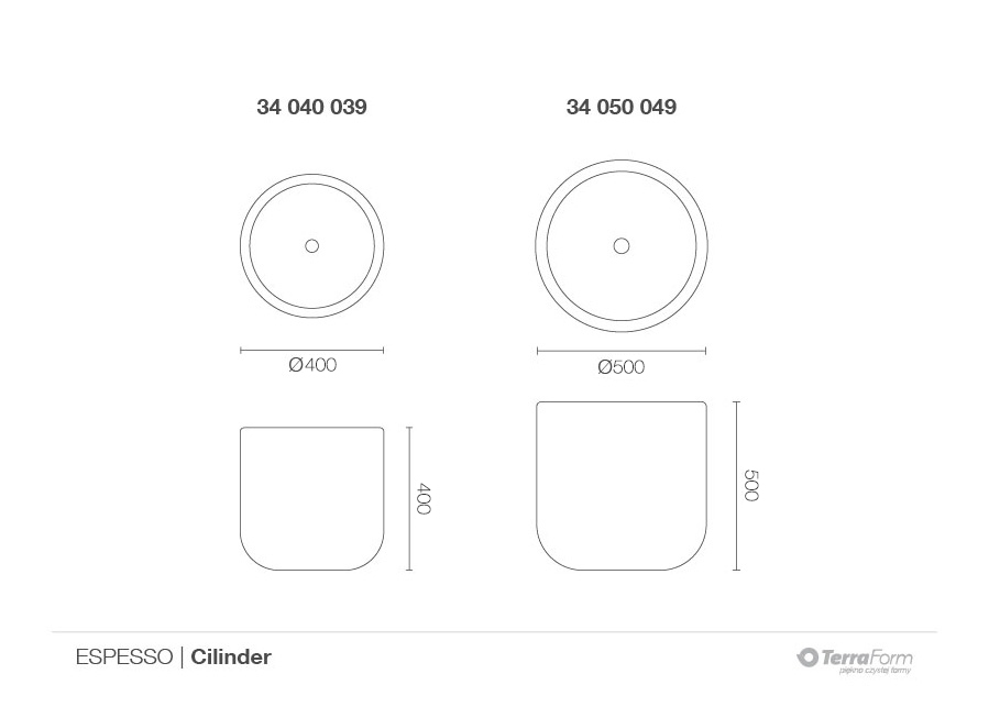 TerraForm | Donica Cilinder