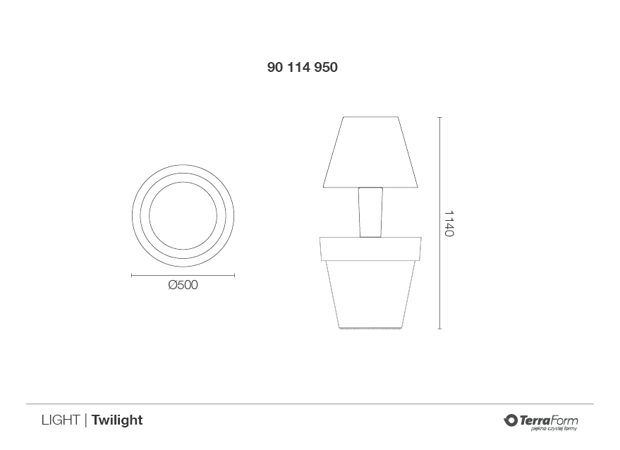 TerraForm | Donica Twilight Light