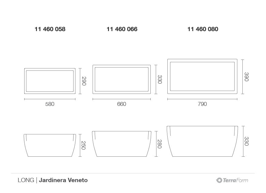 TerraForm | Donica Jardinera Veneto